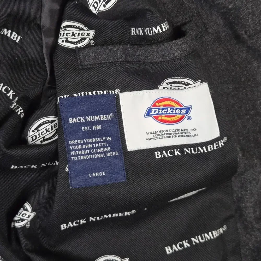 Dickies x Back Number Williamson Jacket Men's Large Wool Blend Please Read Desc